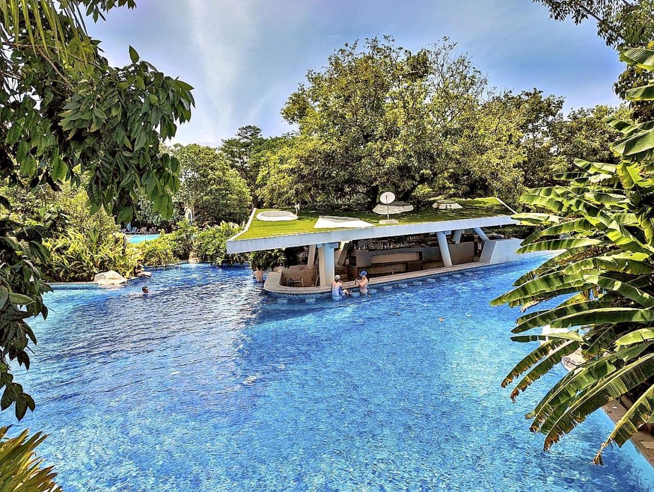 Dominiks Quite And Elegant Studio Ocean View Pool At Tambuli Resort High Floor Isla de Mactán Exterior foto